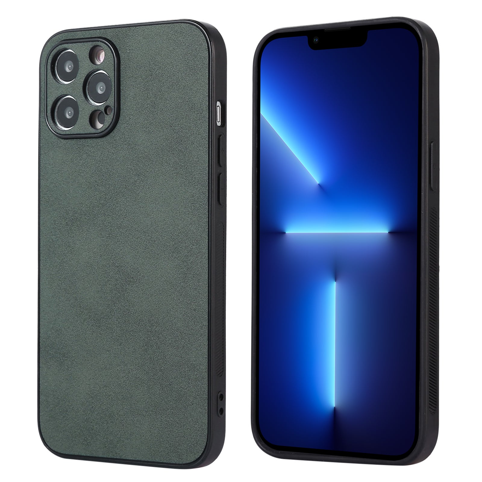 Phone Cover for iPhone 13 Pro Max 6.7 inch PU Leather Coated TPU Protective Case Phone Cover for iPhone 13 Pro Max 6.7 inch PU Leather Coated TPU Protective Case